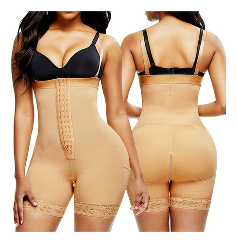 Vestido Moldeador De Cuerpo Completo Fajas Levantador De Glú