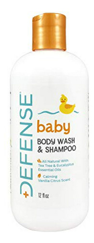 Defensa De Jabón De Bebé Body Wash Champú Hidratante Y Con 