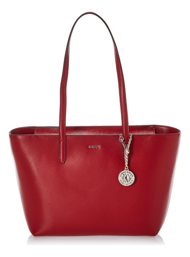 Dkny Dkny Bryant Md Tote Para Mujer, Rojo, Talla Única Ee. U