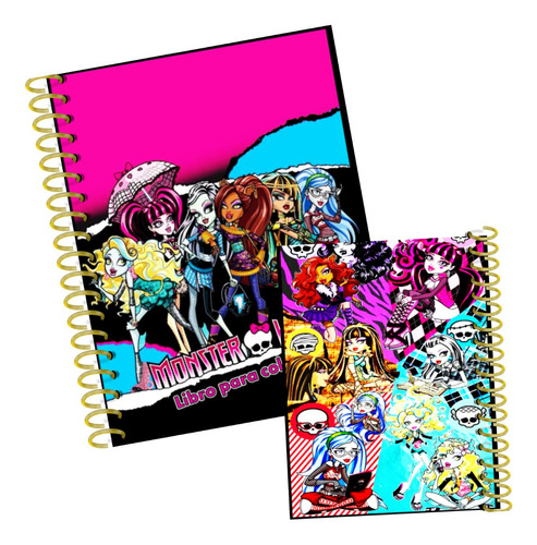 Libro Para Colorear Monster High