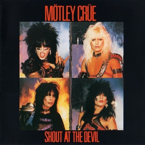 Möttley Crüe- Theatre Of Pain- Disco Importado, Impecable