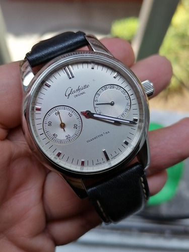 Reloj Glashütte Original Senator Hand Date 40mm Automatico 