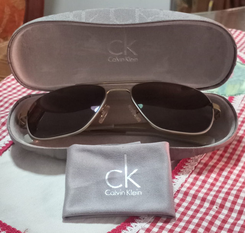 Lentes (montura) Calvin Klein Aviador Original Impecable..!