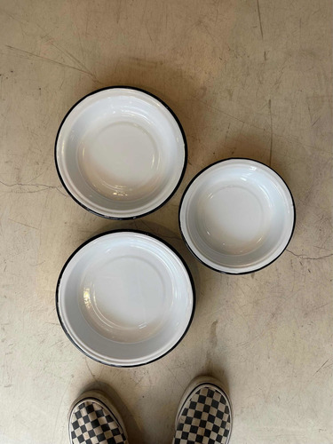 Imagen 3 de 7 de Tartera Cazuela Enlozado Cocina Deco Vintage Plato Hondo