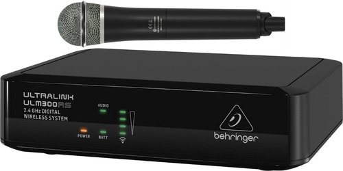 Behringer Ulm300mic Micrófono Inalambrico C/receptor 60 M. Color Negro