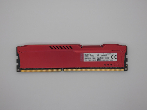 Memoria Ram Ddr3 4gb Kingston Hyperx Fury Roja (Usado)