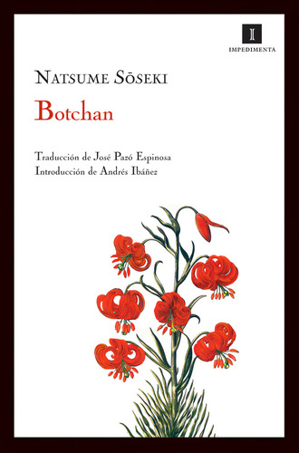 Libro Botchan - Natsume Soseki - Impedimenta