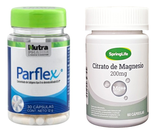 Parflex Colágeno Tipo 2 + Citrato De Magnesio Pack