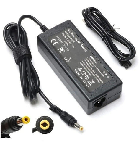 Cargador Original Hp 18.5v 3.5a 65w Punta Amarilla