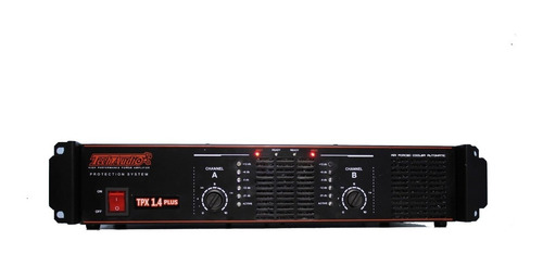 Amplificador Techaudio Moelo Tpxplus 1.4 Plus 1400 Watts