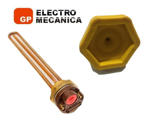 Imagen 2 de 10 de Resistencia Completa Termotanque Electrico 1500w Y Extractor