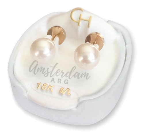 Abridores De Oro 18kt Marca Ch 712  ...amsterdamarg...