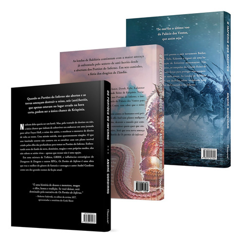 Kit Trilogia Lendas Da Baldúria: N/a, De Gordirro, André. Lendas De Baldúria, Vol. 1. Editorial Bicicleta Amarela, Capa Mole, Edição 1 Em Português, 2025