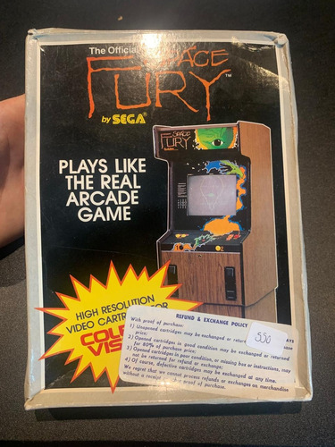 Space Fury Colecovision