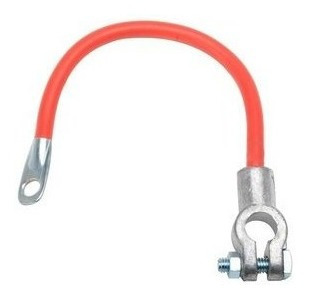 Cable Para Bateria Nro 4 Tipo Borne - Terminal 25 Cm  6410