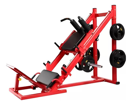 Equipo Duo Multifuncional Leg Press Y Hack Profesional Gym