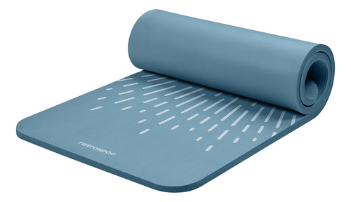 Retrospec Solana - Alfombrilla De Yoga De 1 Pulgada De Groso