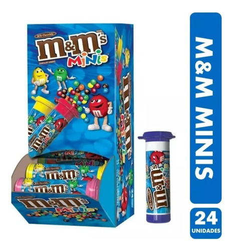 M&m Tubo X24 Unidades 