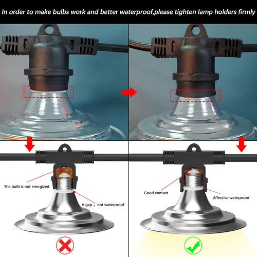 Luces De Cultivo Led Espird Outdoor Impermeables Para Invern