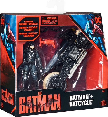 Muñeco Batman Con Moto Pelicula The Batman 