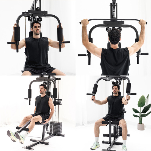 Home Gym Multifuncional Xtreme Force 45 Kg Con Poleas