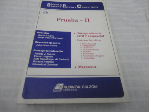 Revista De Derecho Privado Y Comunitario Nro 14 - Prueba 2