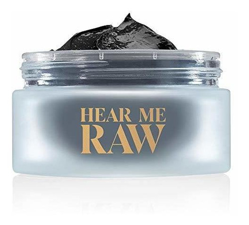 Hear Me Raw The Detoxifier With Charcoal+, Mask + Scrub, Ful