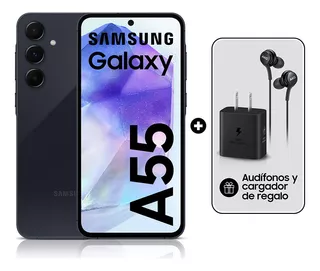 Celular Samsung Galaxy A55 5g 256gb + Cargador + Audífonos