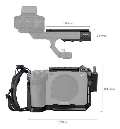 Kit Jaula Smallrig Con Handle Para Sony Fx30/fx3