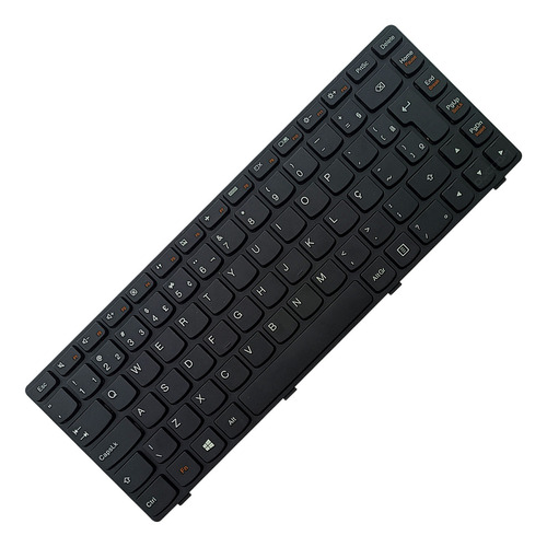Teclado Lenovo Ideapad G400 G405 G410 Pn: 25212077 con color negro