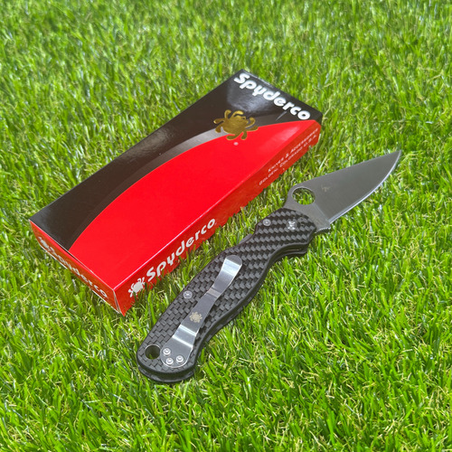 Canivete Spyderco C81 Drop Point Cpm-s45vn Carbon Fiber