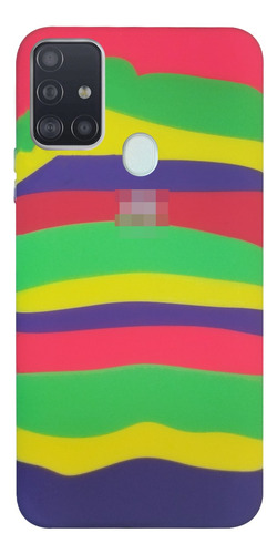Funda Compatible Con Samsung Silicon Elegante Colores