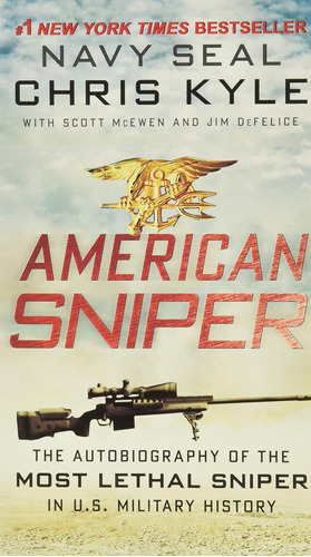 Libro American Sniper- Chris Kyle-inglés