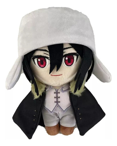 Preto Bungo Stray Dogs Fyodor Dostoyevsky Peluche Muñeca D