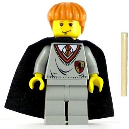 Lego Harry Potter Minifig Ron Weasley Gryffindor