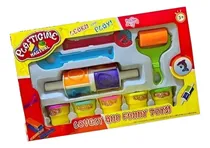 Comprar Plastilina Con Herramientas Multicolor Y+regalo Stickers