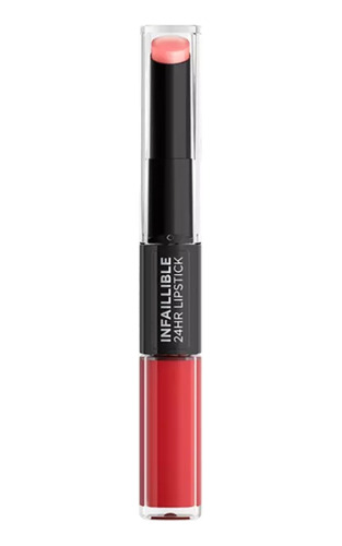 L'oréal Labial Infallible 24h 2-step - 501 Timeless Red