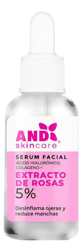 Serum Facial And Skincare Extracto De Rosas 30ml Momento De Aplicación Día/noche Tipo De Piel Con Ojeras