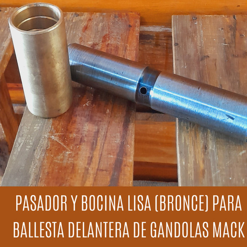 Pasador Liso Ballesta Delantero Mack R600 Rd 400 Dm Bronce