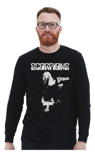 Polera Ml Scorpions In Trance Rock Impresión Directa