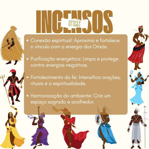 Kit Incenso Darshan Orixás Umbanda 10 Caixas (80 Varetas)