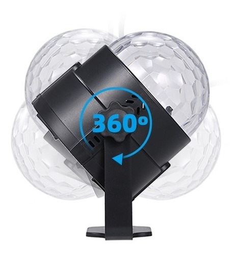Imagen 3 de 9 de Proyector De Luces Led Pequeño Para Fiesta O Discoteca