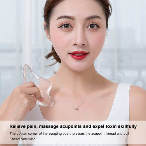 Nuevo Herramienta De Masaje Facial Gua Sha For Levantar La