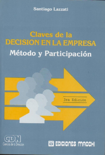 Libro Claves De La Decisión En La Empresa  