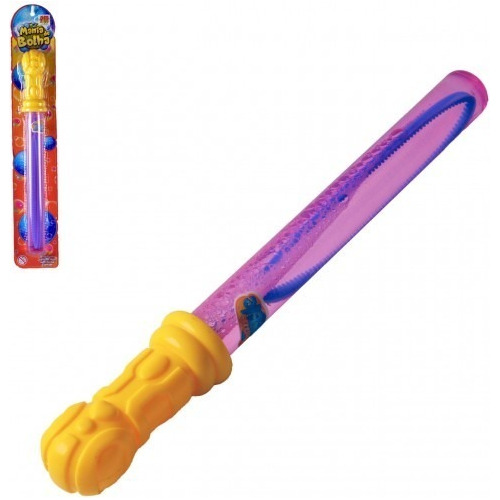 1 Espada Bolha Para Crianças Bolhas De Sabão 29cm Liquido
