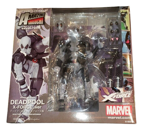 Deadpool X-force Yamaguchi Revoltech Original *envio Gratis*