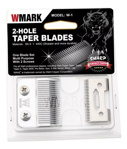 Wmark 2-hole Taper Blandes