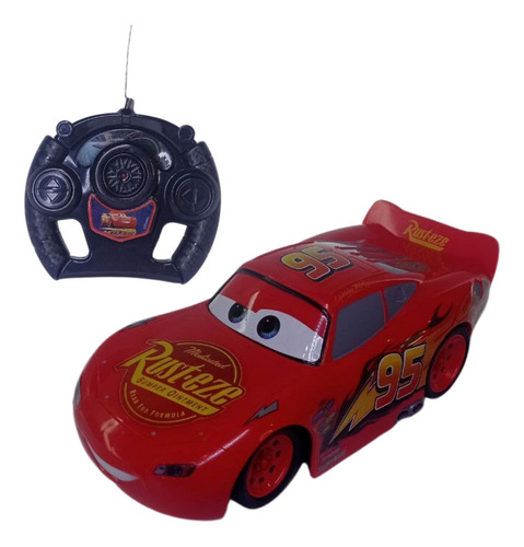 Carrinho Controle Remoto Total Carros Relâmpago Mcqueen