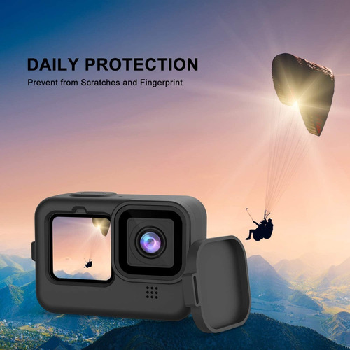 Imagen 9 de 10 de Kit De Accesorios Compatible Con Camara Gopro Hero 9 Black