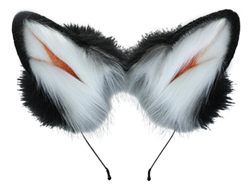 2 Unids Shiba Inu Orejas Diadema Con Cola Tocado Cosplay
